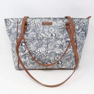 Sakroots Metro Tote in Navy Spirit‎ Desert